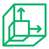 Continuous growth icon